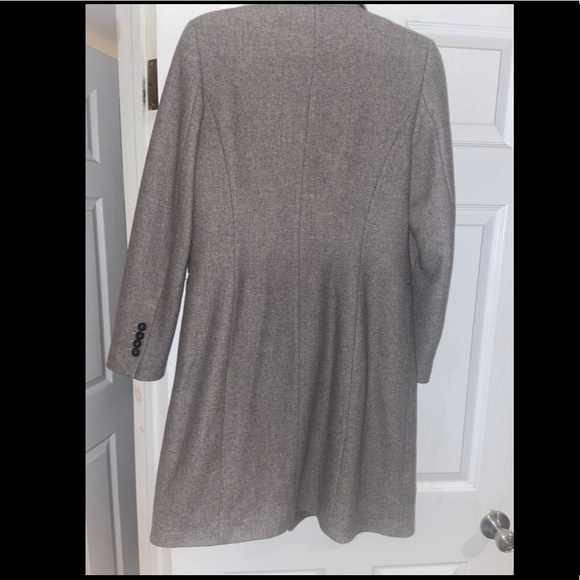 Zara wool blend women’s double breasted coat - Picture 2 of 7